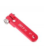  Servo Arm 1 Inch 25T 4-40# Thread Red, for Futaba Style spline (Gator RC)