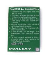 Dualsky ESC Programming Card V2