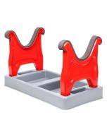 Ultra Stand, Airplane Stand - Red/Gray by Ernst