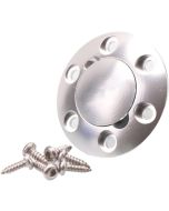 Gator RC Deluxe Aluminum Fuel Filler Dot Silver