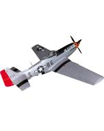 TopRCModel 89" WS All Composite Giant Scale Warbird 50-60cc P-51D Mustang Old Crow Edition_1