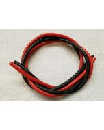 Power Unlimited 12 Gauge Silicone Wire Red and Black 2 foot set (PU12G2FT)