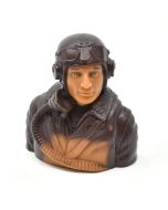 RC Flying British WWII Warbirds Pilot Bust 1/5 Prime Paint