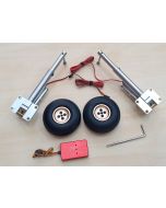 Seagull Model Electric retract landing gear ER-120 90° for Supermarine Seafire, by JP