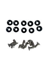 Servo Bolt Washer M3 Black (Secraft)