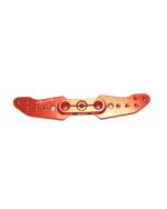 Servo Arm, 3.5" x 4-40 Full Width Offset, Futaba/Red (Secraft)