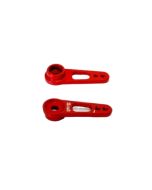 Servo Arm, .82" (21mm) x 2mm (Futaba 25T Aluminum, Red (Secraft V1)