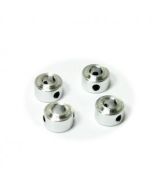 Secraft 5.1mm Wheel collars set of 4 silver