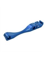 Transmitter Stand, V2 Aluminum, Blue (Secraft)