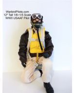 WWII USAAF Pilot - Warbird Pilot 1/5th to 6th scale