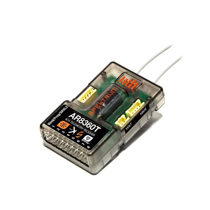 Spektrum AR8360T DSMX 8-Channel SAFE & AS3X Telemetry Receiver SPMAR8360T