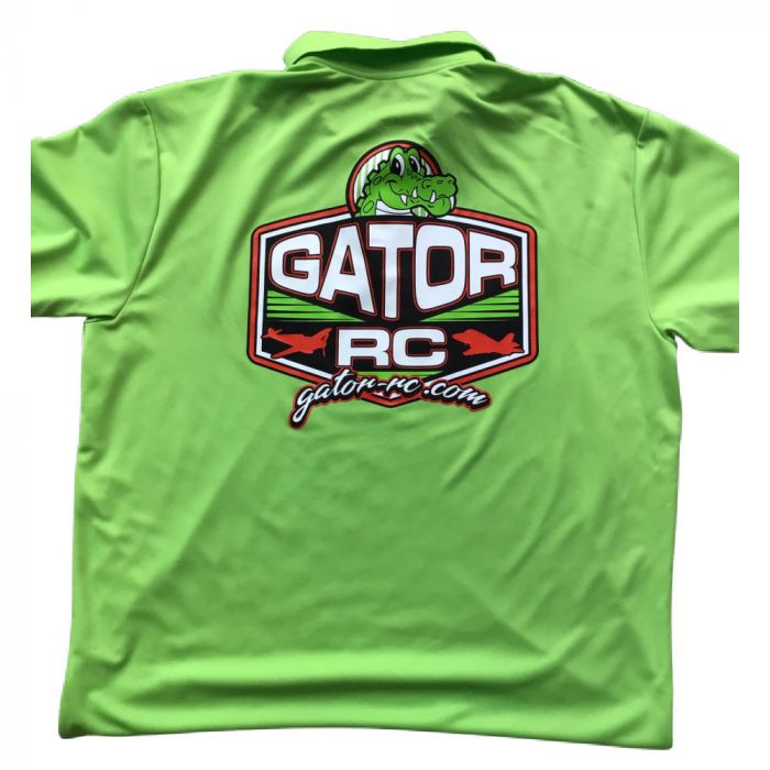 GatorRC NEW Polo Shirt Lime Gator RC