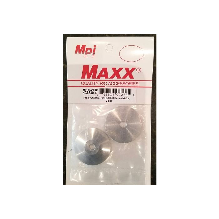 Himax Prop Washers for HC6330 Series Motor, 2 pcs