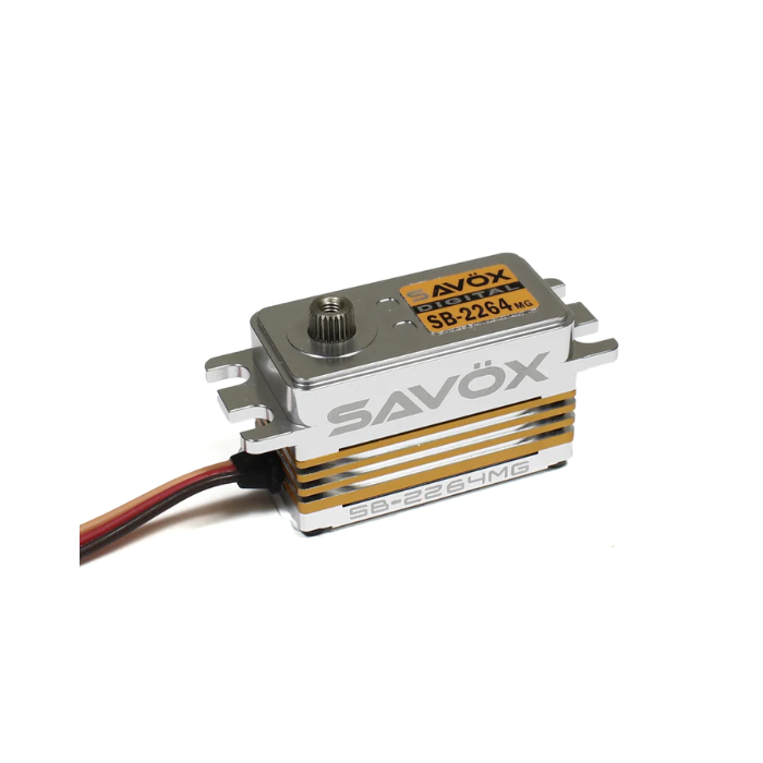 Savox SB2264MG - Low Profile High Voltage Brushless Servo .085/208.3 @ 7.4V