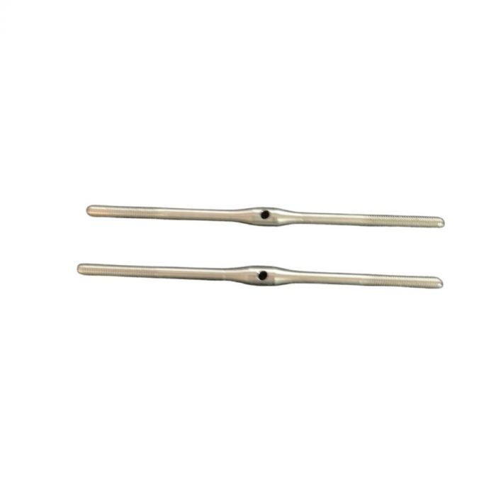 Turnbuckle, 70mm (2.75") M2.5 Stainless Steel, Secraft (2 pack)