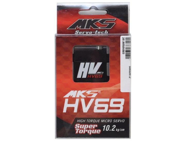 MKS HV69 Mini Digital Super-Torque High Voltage Servo, with Metal... -Gator  RC