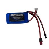 2s, 1300mAh, 7.4V 30C Receiver Lipo Batteries (Power Unlimited)