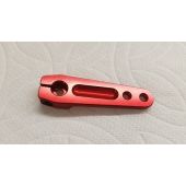 Servo Arm, 1.25" , 4-40 Futaba 25T Aluminum, Red (Secraft V2)