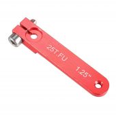  Servo Arm 1.25 Inch 25T 4-40# Thread Red, Futaba (Gator RC)