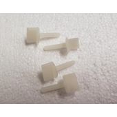 4mm x 20MM (.8") Nylon Thumb bolts 4 pack