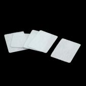 CA Hinges White Paper 10 pcs.  20x15x0.3mm