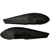 Wheel Pants, Carbon Fiber, 175mm Black (Falcon)