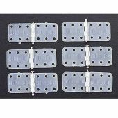 Dubro small pinned Nylon Hinges, Pack of 6 (DUB118)_2