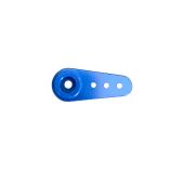 Servo Arm, 20mm (.78") M2 Futaba 25T Aluminum, Blue (Gator)