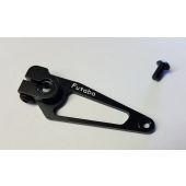 Servo Arm, 38mm (1.5") Futaba 25T Aluminum, Black (Gator), V3