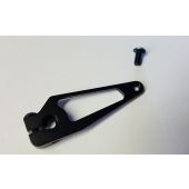 Servo Arm, 38mm (1.5") Futaba 25T Aluminum, Black (Gator), V3