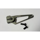 Servo Arm, 38mm (1.5") Futaba 25T Aluminum, Platinum (Gator), V3