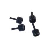 Secraft Hand Bolt 4mm  (Wing Bolt) Black