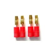 HXT 6MM shrouded bullet connectors by Power Unlimited 3 set pack_1