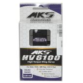 MKS Servos HV6100 Metal Gear Mini Glider Wing Servo (Wide Voltage)