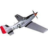 TopRCModel 89" WS All Composite Giant Scale Warbird 50-60cc P-51D Mustang Old Crow Edition_1