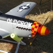 Cowling, Old Crow (P-51, TopRC Model)