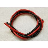 Power Unlimited 14 Gauge Silicone Wire Red and Black 2 foot set (PU14G2FT)