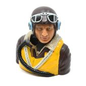 RC Flying British WWII Warbirds Pilot Bust 1/5