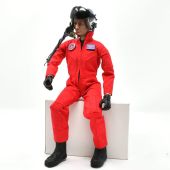 RC Flying Fullbody Jets Pilot with removable helmet 1/6 (Red)