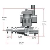 35cc Side Exhaust Gas Motor, Stinger Engines