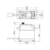 Savox SA-1231SG+ High Torque Steel-Gear digital servo 