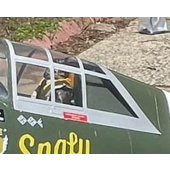 Canopy, Snafu (P-47, TopRC Model)