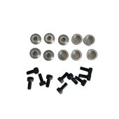 Servo Bolt Washer, 2.6mm Silver (Secraft) 