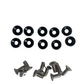 Servo Bolt Washer M3 Black (Secraft)