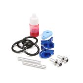 Wing Bolt Kit, 6mm w/ Hardware, Blue (Secraft)