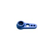 Servo Arm, 17mm (.67") M2 Hitec 24T Aluminum, Blue (Secraft V1)