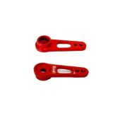 Servo Arm, .82" (21mm) x 2mm (Futaba 25T Aluminum, Red (Secraft V1)