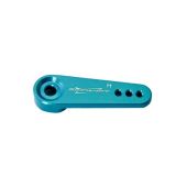 Servo Arm, 1" x 2mm Hitec/24T/Blue, V1 (Secraft)