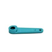 Servo Arm, 1.25" x 3mm Hitec 24T Aluminum, Blue (Secraft V1)