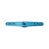 Servo Arm, 2.5" x 4.40 Full Width, Hitec 24T Aluminum, Blue (Secraft V1)